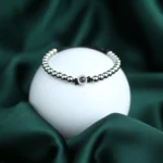 anniversary bead halo photo bracelet