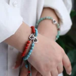 wedding cherish heart frosted bracelet