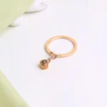 custom circle hidden photo keychain