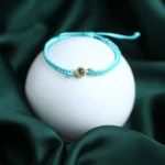 braided rope sparkle photo bracelet