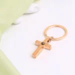 cross bar photo projection keychain