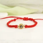 birthday gift tied projection bracelet