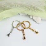 custom circle hidden photo keychain