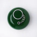 custom circle hidden photo keychain