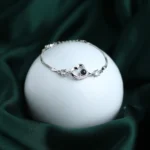 custom eternal heart photo bracelet