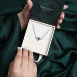 memory heart bracelet with hidden photo