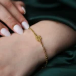 engraved paw print memory bracelet