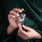 birthday custom photo keychain