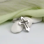 sacred promise photo projection keychain