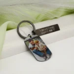 personalized uv color keychain