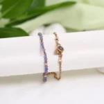 custom hidden crystal photo bracelet