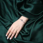 custom eternal heart photo bracelet