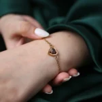 custom hidden heart keepsake bracelet