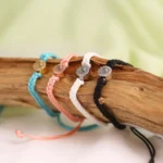 braided rope sparkle photo bracelet