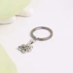 birthday paw photo ornament keychain