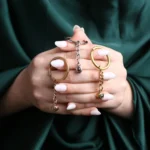 custom circle hidden photo keychain