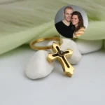 sacred promise photo projection keychain