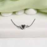 custom hidden heart keepsake bracelet