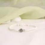 braided rope sparkle photo bracelet