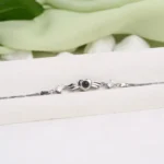 romantic angel heart photo bracelet
