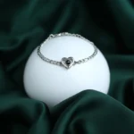 personalized love chain bracelet