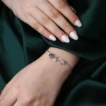 floral vine memory keepsake bracelet