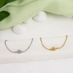 engraved paw print memory bracelet