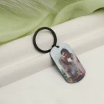 birthday custom photo keychain