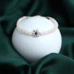 remembrance paw print bead bracelet