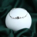 romantic angel heart photo bracelet
