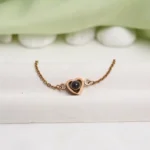 custom hidden heart keepsake bracelet