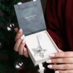 custom silver star ornament picture inside