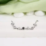 custom hidden clover bracelet