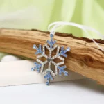 hidden picture snowflake ornament