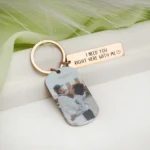 personalized uv color keychain