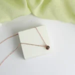 personalized sparkle photo projection necklace