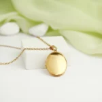 custom engraved photo locket pendant