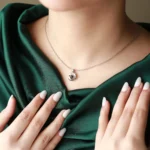 personalized embrace photo projection necklace