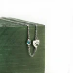 personalized pet name birthstone necklace