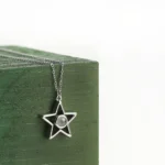 personalized star projection necklace