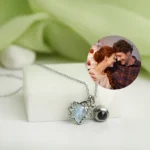 personalized cosmic love projection necklace