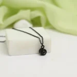 personalized bubble projection necklace