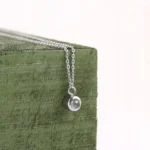 personalized bubble projection necklace